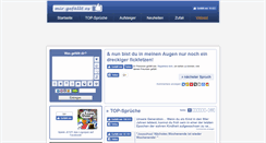 Desktop Screenshot of gefaellt.es